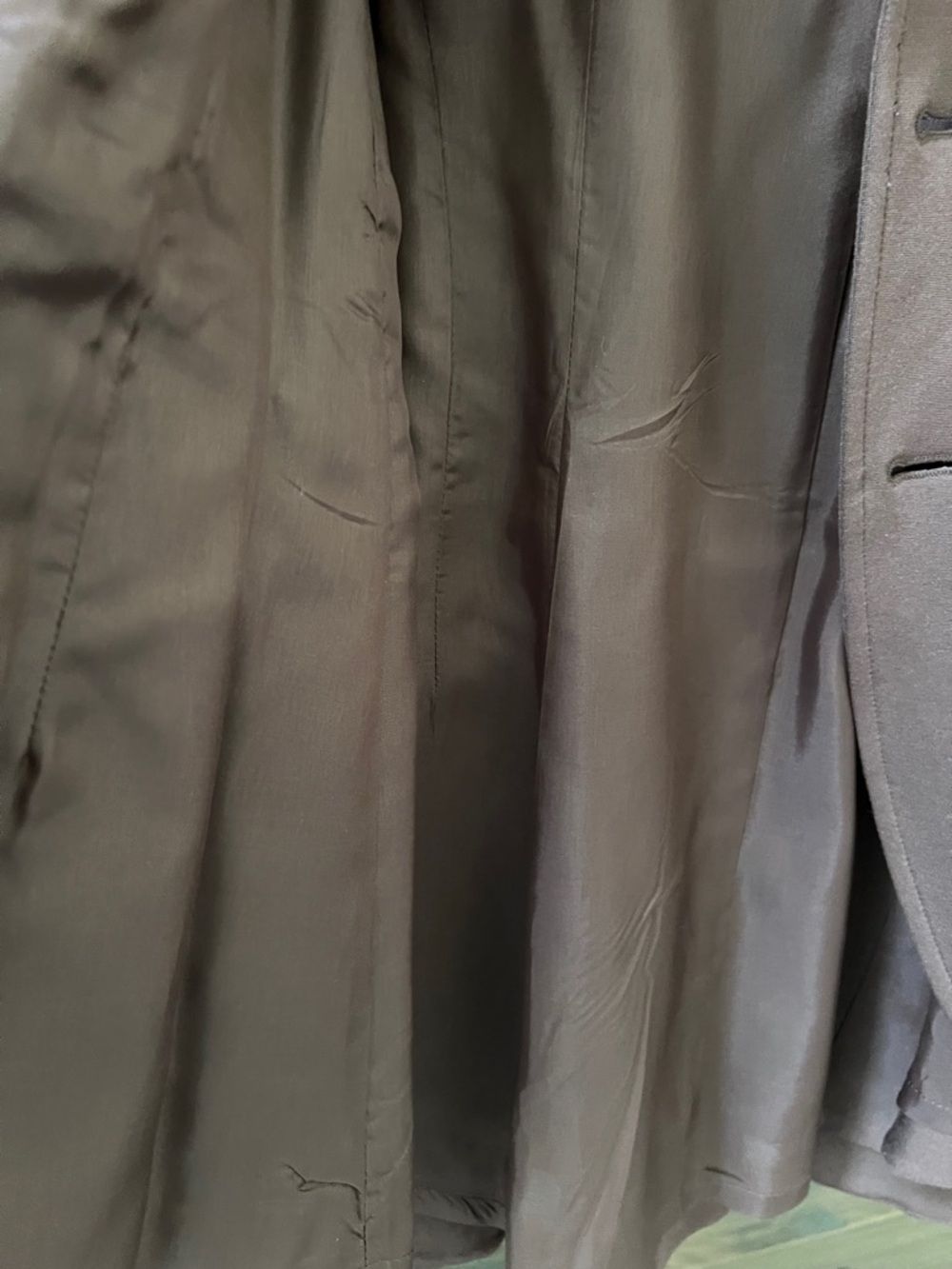 VINTAGE Nanette Lepore Double-Breasted Brown Peplum Jacket - Picture 6 of 8